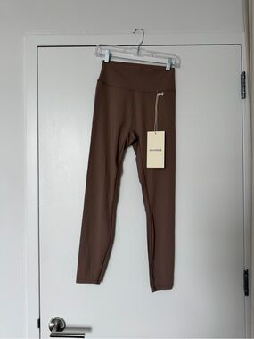 Adanola Chocolate Brown High-Waist Leggings